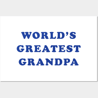 World's Greatest Grandpa Posters and Art